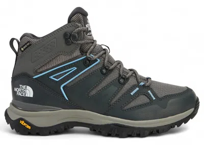 Pre-owned The North Face Hedgehog Mid Goretex (women's) Sneakers In Smoked Pearl/asphalt Grey