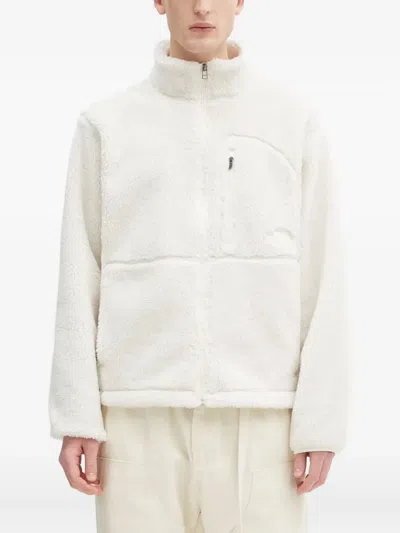The North Face Heritage Extreme Pile Half-zip Jacket In White