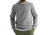 The North Face Heritage Patch Crew Sweatshirt In Heather Grey In Grey