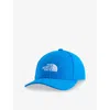 The North Face Logo-embroidery Adjustable Cotton Cap In Hero Blue/tnf White