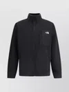 The North Face High Collar Zippered Jacket With Side Pockets