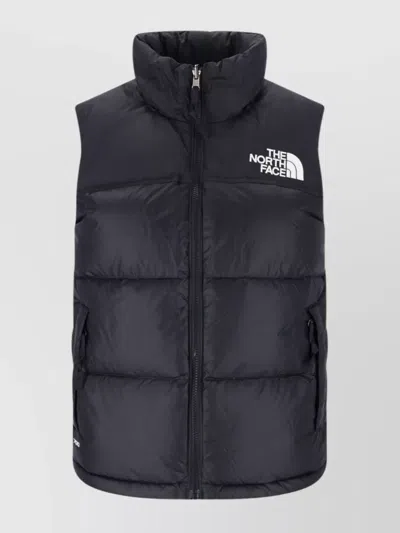 THE NORTH FACE HIGH NECK PADDED SLEEVELESS JACKET