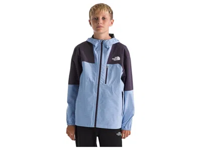 The North Face Hike Packable Shell (little Kid/big Kid) Boy's Coat Endless Dusk/periwinkle Glow : Md (10 Big Kid),  In Blue