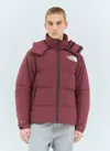 The North Face Himalayan Baltoro Down Jacket In Burgundy