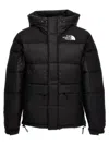 The North Face Down Jacket With Adjustable Hem And Hood In Tnf Black