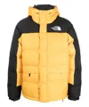 The North Face Himalayan Ripstop Nylon Down Jacket In Yellow