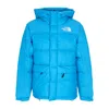 The North Face Himalayan Down Parka Men's Down Jacket Acoustic Blue In Acoustic Blue