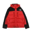 The North Face Himalayan Parka Men's Down Jacket In Red/black