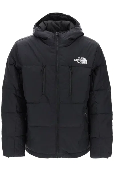 The North Face Himalayan Short Hooded Down Jacket In Tnf Black (black)