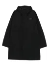 The North Face Hooded Coat In Black