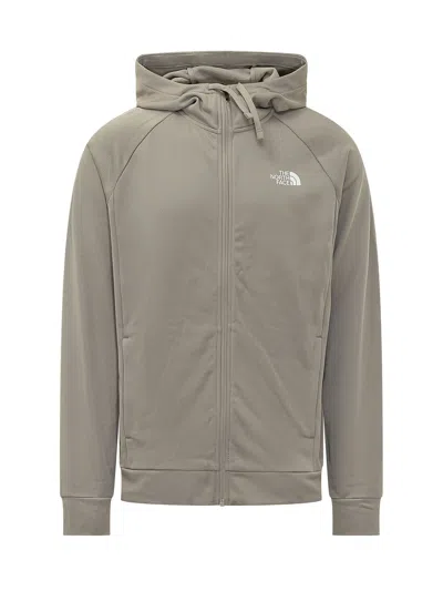The North Face Hooded Full-zip Sweatshirt In Stone Slab Dark Heather