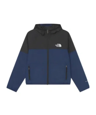 The North Face Hooded Jacket In Blue