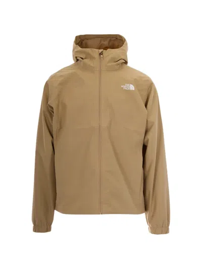 The North Face Quest Dryvent Polyester Windbreaker Jacket In Yellow