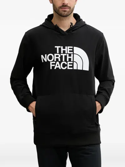 The North Face Hooded Logo-print Hoodie In Black