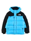 The North Face Hooded Padded Coat In Blue