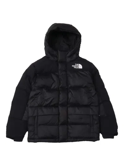 The North Face Kids' Hooded Padded Jacket In Black