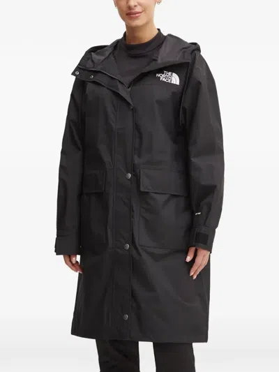 The North Face Kapuzenmantel Mit Taschendetail In Black