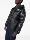 The North Face Hooded Puffer Jacket In Black