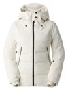 The North Face Hooded Puffer Jacket In White
