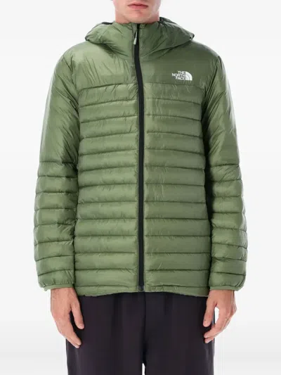 THE NORTH FACE HOODED QUILTED PADDED JACKET