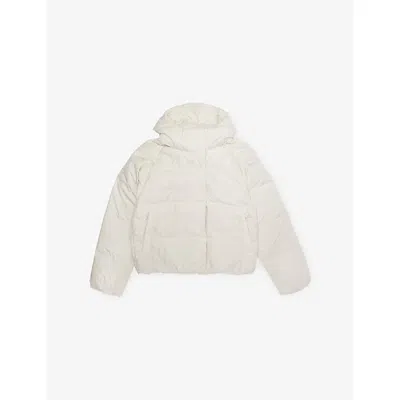 The North Face Kids' White Dune North Hooded Shell-down Jacket  6-20 Years Xl