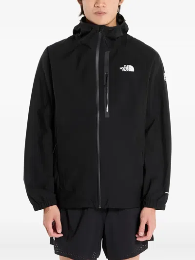 The North Face Hooded Zip-fastening Jacket In Black