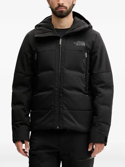 The North Face Hooded Zip Skiwear In Black