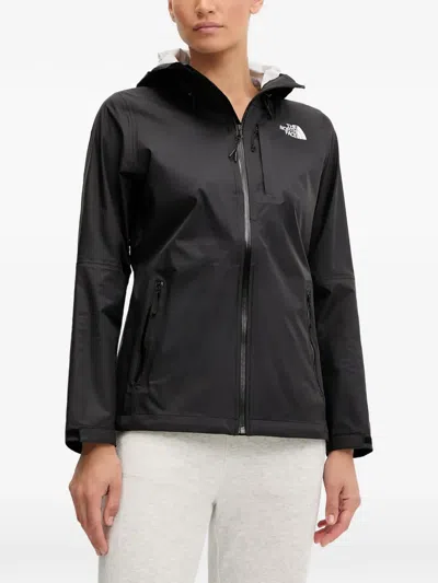 The North Face Hooded Zip-fastening Jacket In White