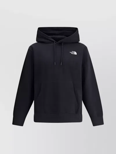The North Face Hoodie With Adjustable Drawstring And Kangaroo Pocket In Black