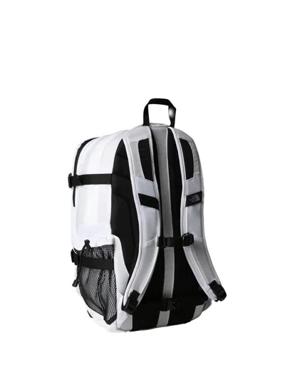 The North Face Hot Shot Buckle Backpack In White