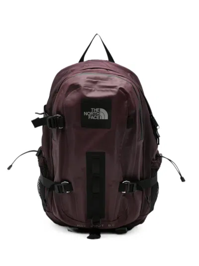 The North Face Hot Shot Logo-patch Backpack In Brown