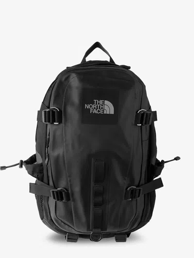 The North Face Hot Shot Nylon Backpack With Logo On The Front In Black