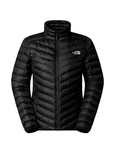 The North Face Huila Quilted Hooded Jacket In Black