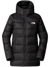 The North Face Hyalite Hooded Parka Coat In Black