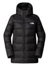 The North Face Hyalite Hooded Parka Coat In Black