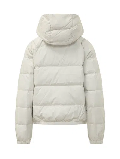 The North Face Hydernalite Down Jacket In White Dune