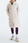 The North Face Women's Hydrenalite Down Parka In White Dune