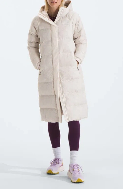 The North Face Women's Hydrenalite Down Parka In White Dune