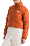 The North Face Hydrenalite Down Hoodie In Earthen Copper
