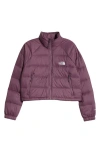 The North Face Hydrenalite™ 600 Fill Power Down Water Repellent Jacket In Midnight Mauve