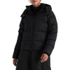 The North Face Hydrenalite City Down Hooded Parka In Black