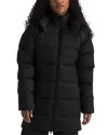 The North Face Hydrenalite City Down Hooded Parka In Black