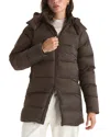 The North Face Hydrenalite City Down Hooded Parka In Brown