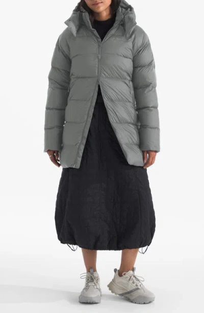 The North Face Hydrenalite™ City Down Hooded Parka In Gray