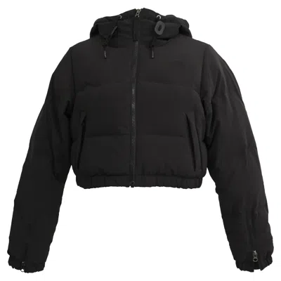The North Face Hydrenalite City Down Hooded Parka In Black Nylon
