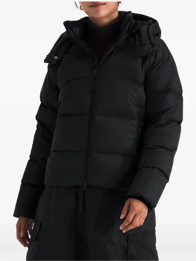 The North Face Hydrenalite City Hooded Puffer Jacket In Black