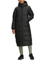 The North Face Hydrenalite City Long Down Hooded Parka In Black