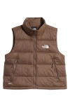 The North Face Hydrenalite Down A-line Vest In Smokey Brown