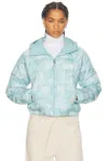 The North Face Hydrenalite 550-fill Power Down Hoodie In Blue