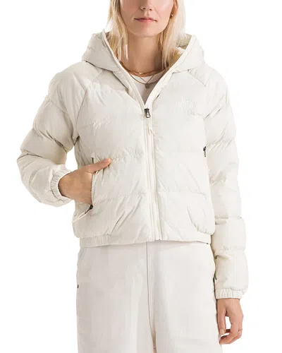 The North Face White Hydrenalite Down Jacket In White Dune